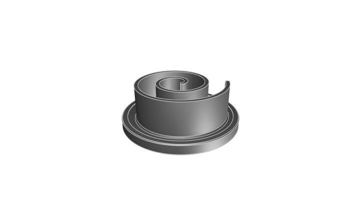 Orbiting Scroll Compressor Plate